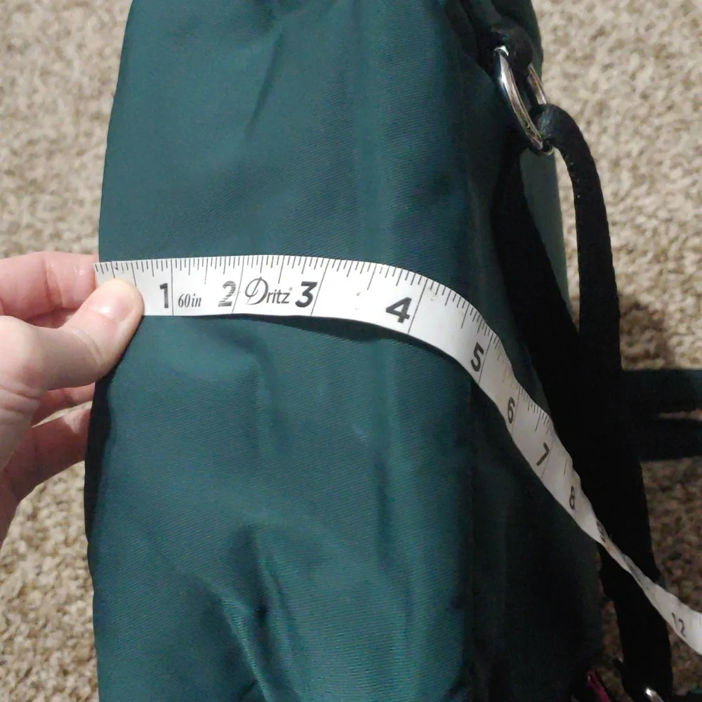 Vera Bradley Mini Green Backpack Convertible Strap